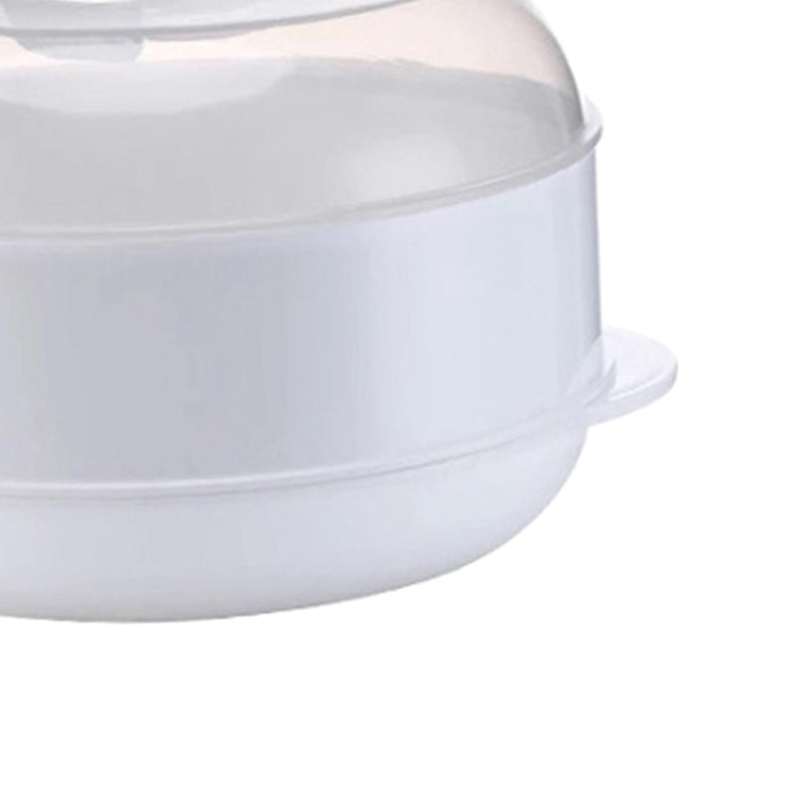 Meal Prep Quick - Cuiseur vapeur micro-ondes empilable avec couvercle,