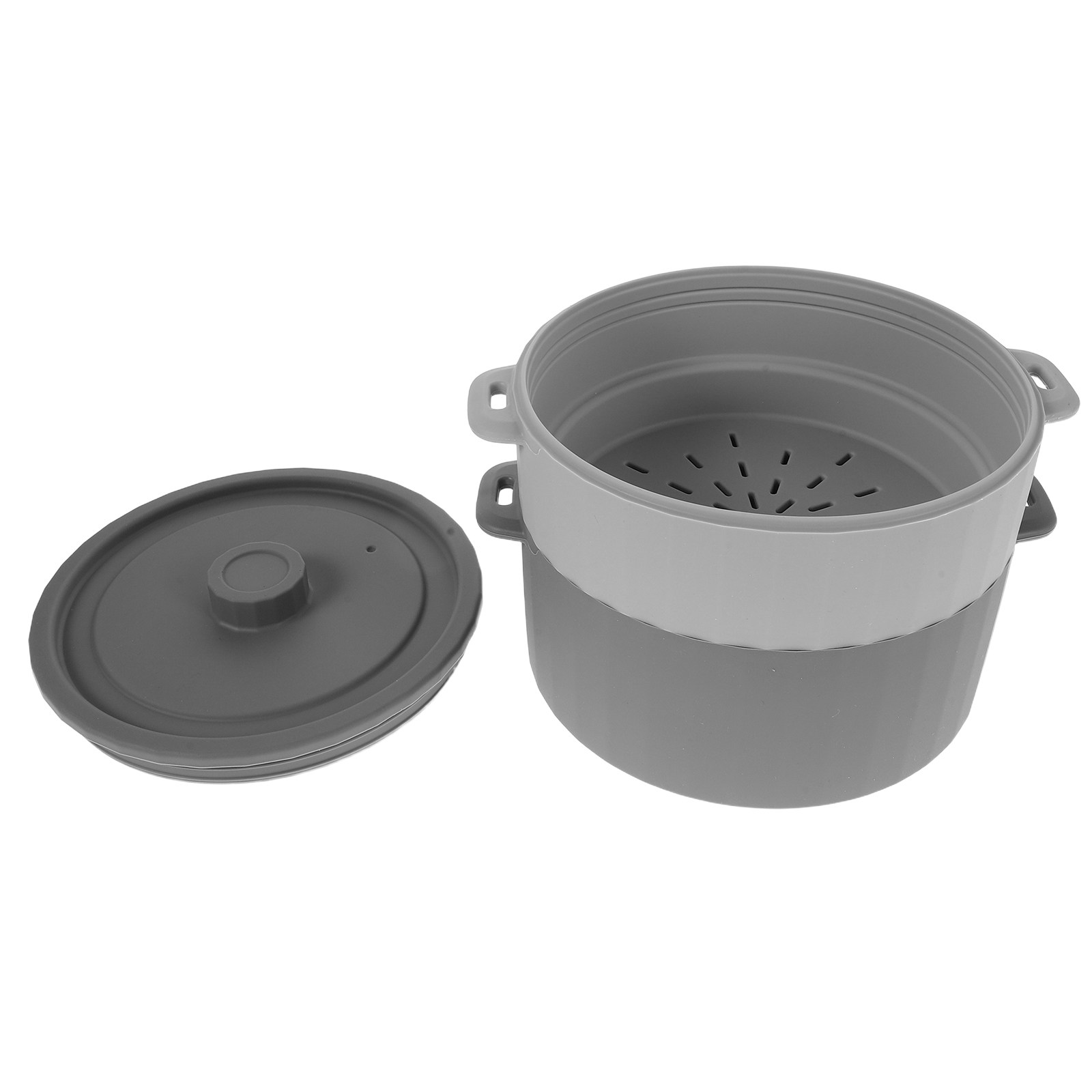 Meal Prep Glass Containers - Casserole à vapeur en silicone pour