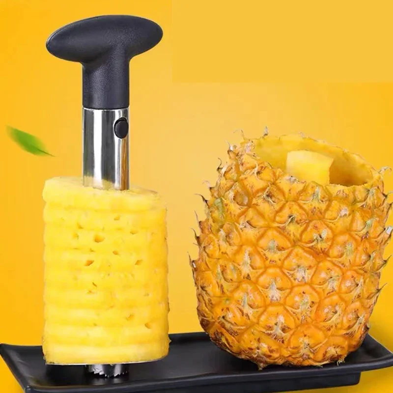 Pineapple Corer Slicer - Éplucheur et coupe-ananas en acier inoxydable