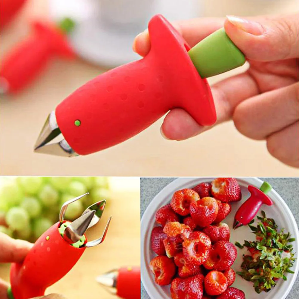 Pineapple Corer Slicer - Décortiqueur de fraises, coupe-ananas, dissolvant de