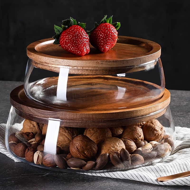 Meal Prep Glass Containers - Bocaux en verre avec couvercles en