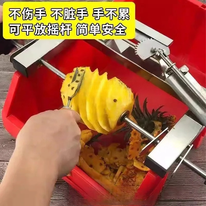 Pineapple Corer Slicer - Éplucheur d'ananas en acier inoxydable 304,