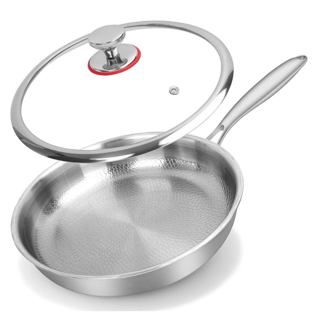 Meal Prep Quick - Poêle antiadhésive martelée pour préparation rapide