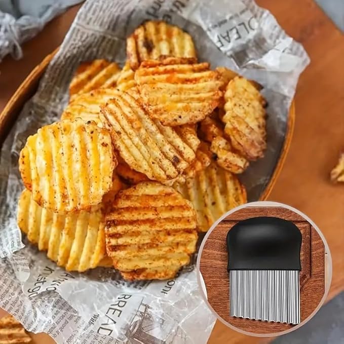 Lot de 2 coupe-frites ondulées - Meal Prep Quick avis et prix