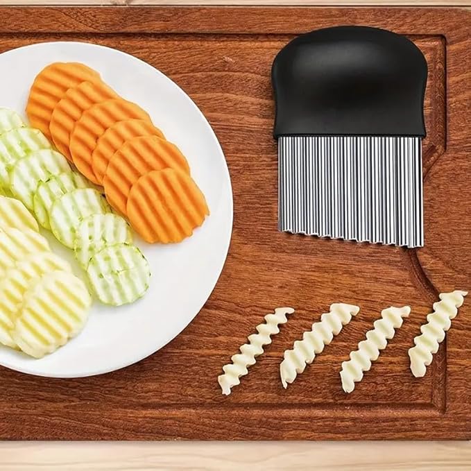 Lot de 2 coupe-frites ondulées - Meal Prep Quick avis et prix