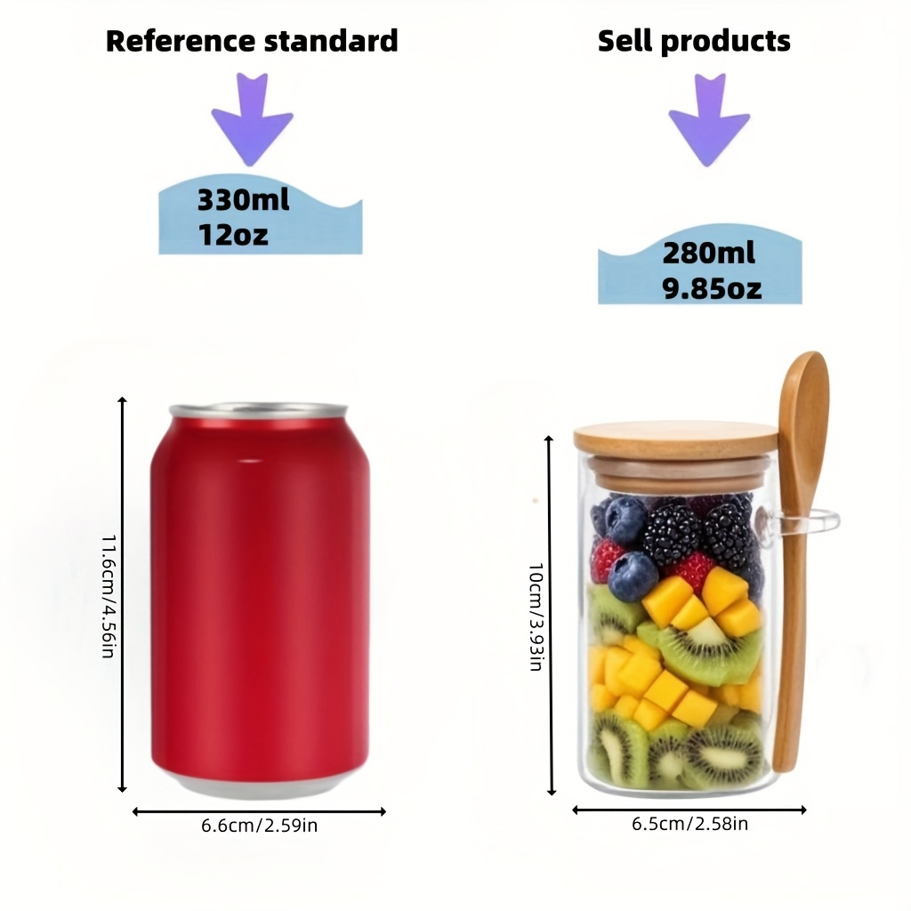 4/8/12 pièces, gobelets à peti - Meal Prep Glass Containers avis et prix