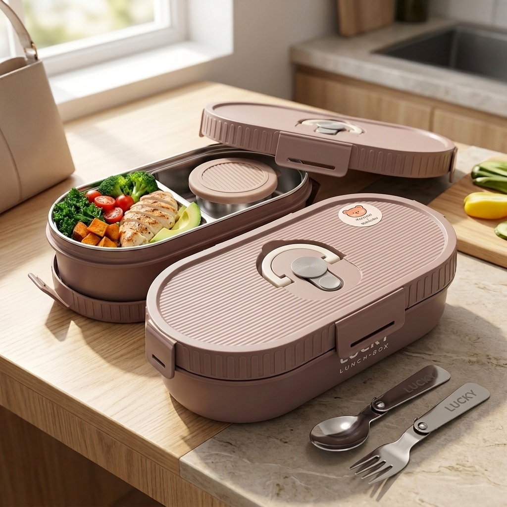 Boîte à bento en acier inoxyda - Meal Prep Or Prep Meal avis et prix