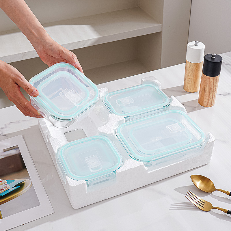 Ensemble de 8 boîtes à lunch e - Meal Prep Glass Containers avis et prix