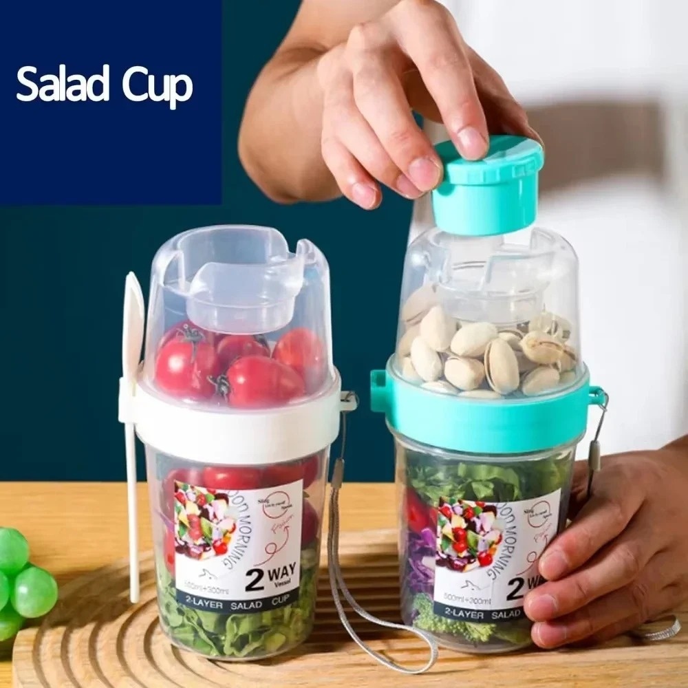 Tasse à salade Portable, tasse - Meal Prep Glass Containers avis et prix