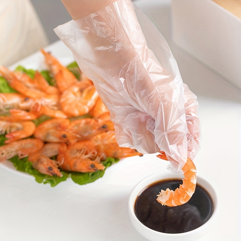 100 gants jetables en plastiqu - Meal Prep Restaurant avis et prix