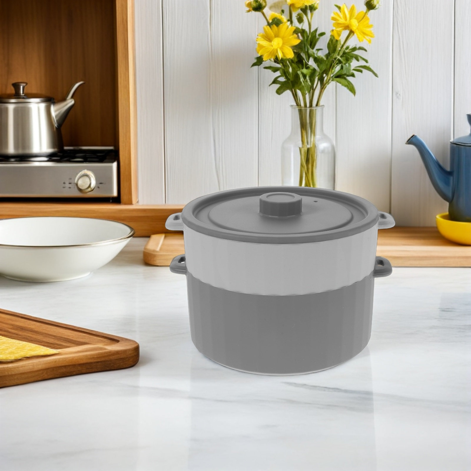 Casserole à vapeur en silicone - Meal Prep Glass Containers avis et prix