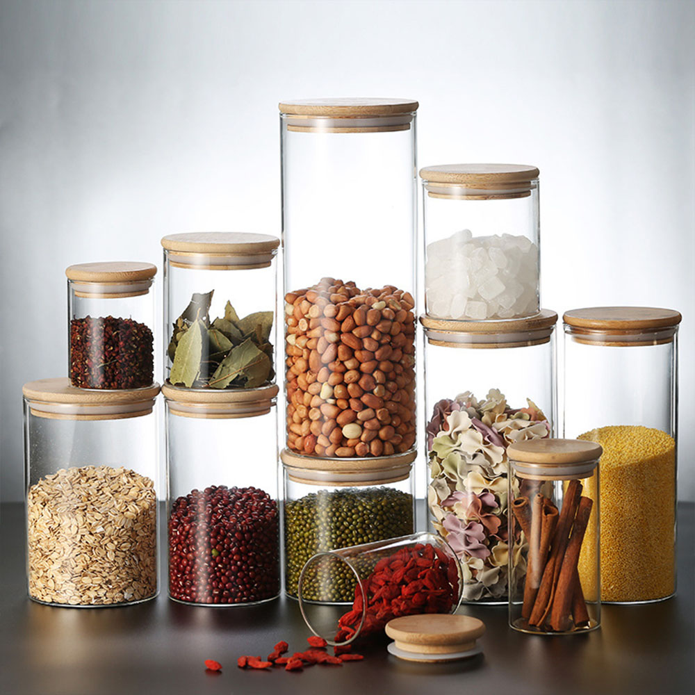 Pot en verre avec couvercle en - Meal Prep Glass Containers avis et prix