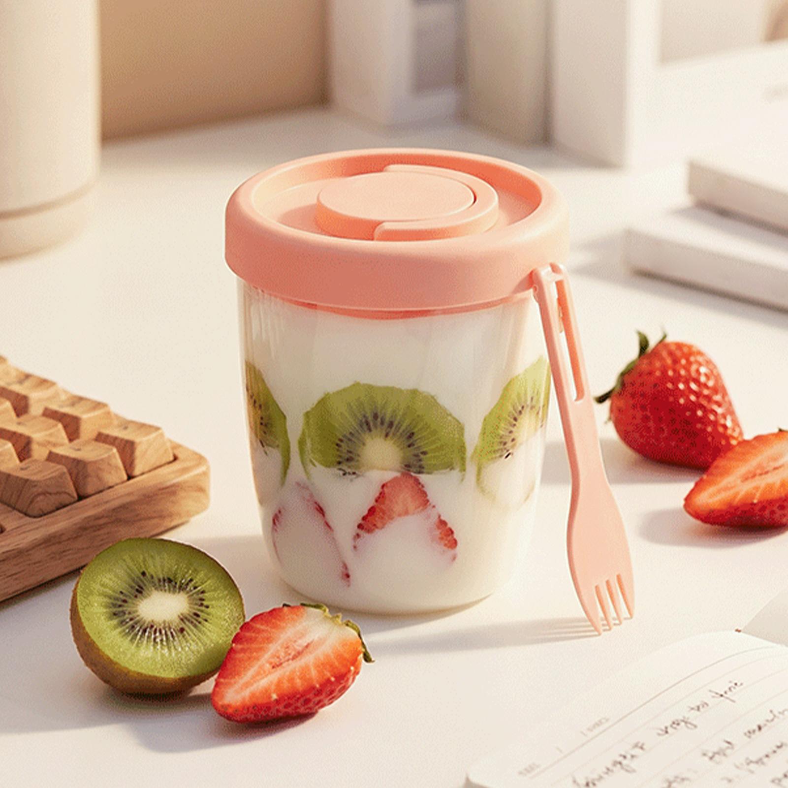 Gobelets à yaourt avec couverc - Meal Prep Glass Containers avis et prix