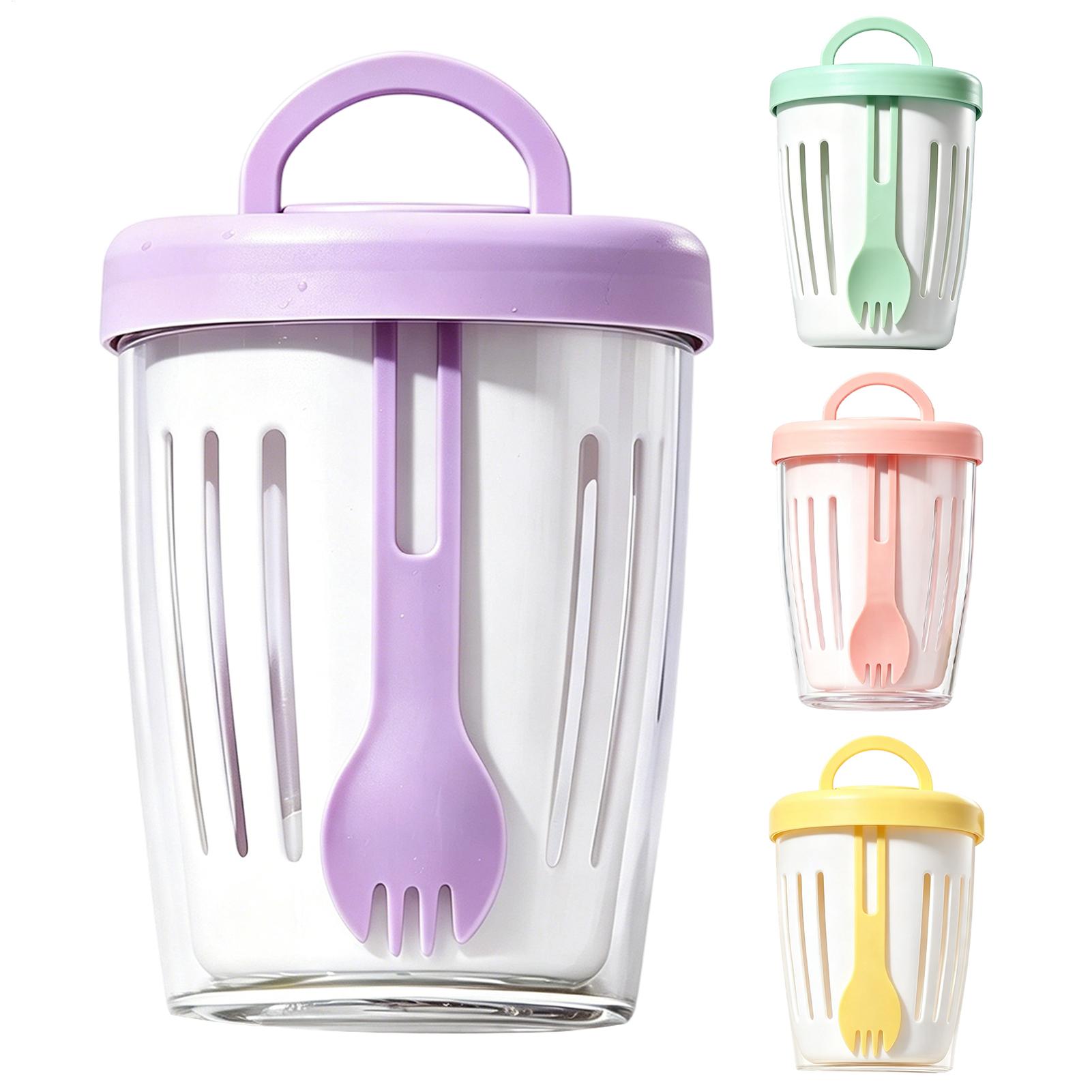 Gobelets à yaourt avec couverc - Meal Prep Glass Containers avis et prix