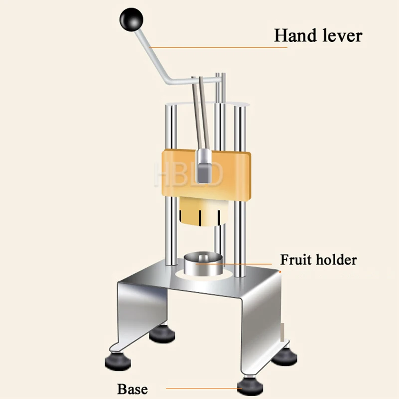 Machine manuelle commerciale p - Pineapple Corer Slicer avis et prix