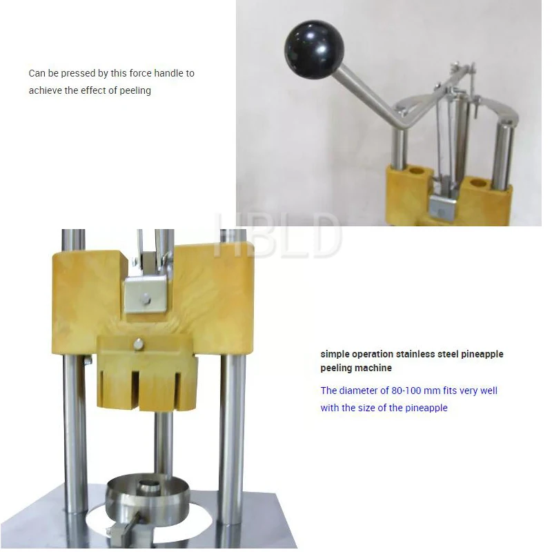 Machine manuelle commerciale p - Pineapple Corer Slicer avis et prix