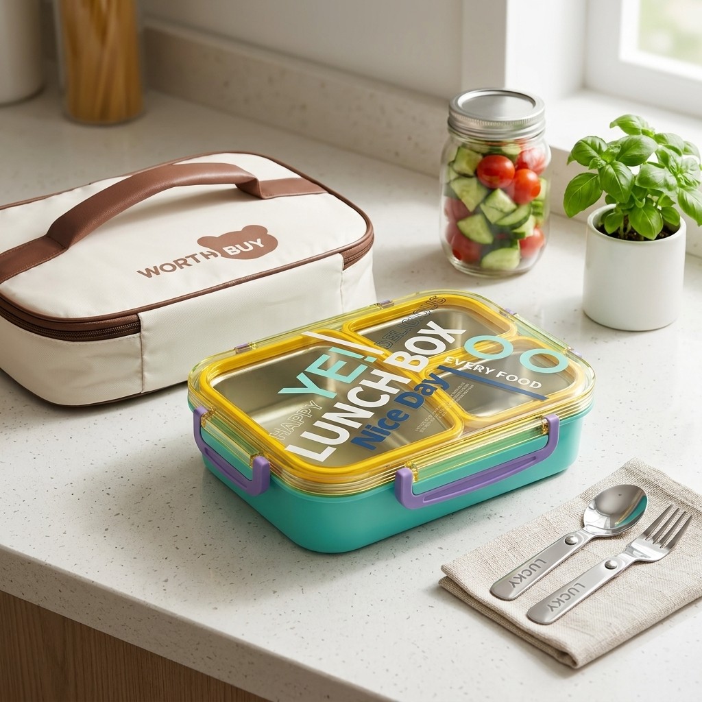 Boîte à lunch en acier inoxyda - Meal Prep Or Prep Meal avis et prix
