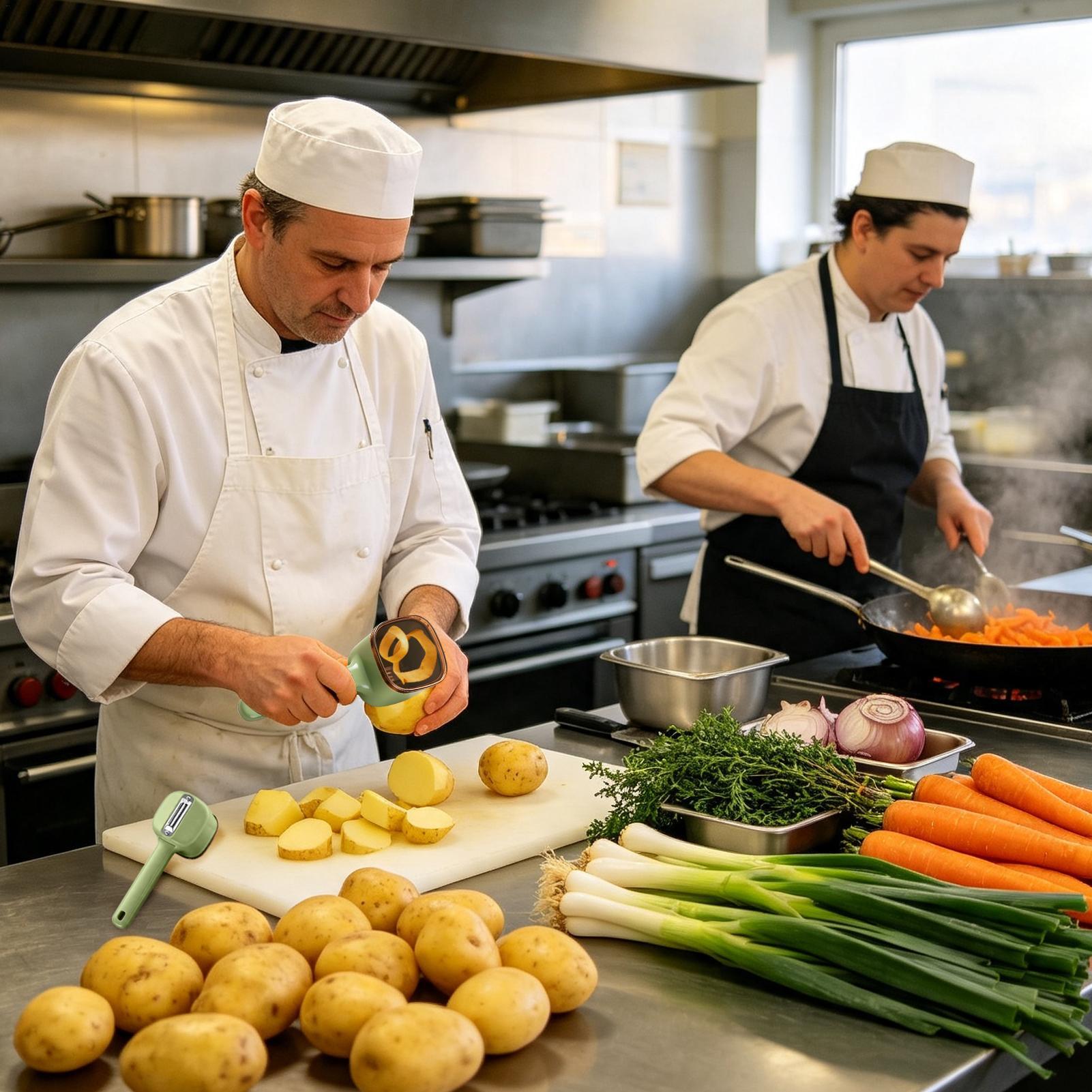 Éplucheur avec bac de récupéra - Meal Prep Restaurant avis et prix