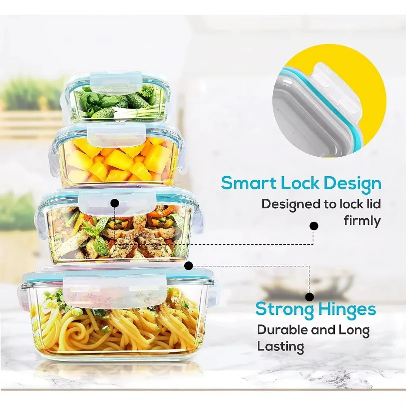 Boîtes de conservation aliment - Meal Prep Glass Containers avis et prix