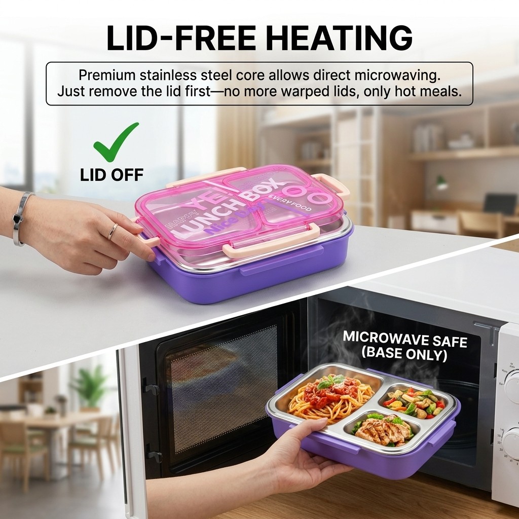 Boîte à bento en acier inoxyda - Meal Prep Or Prep Meal avis et prix