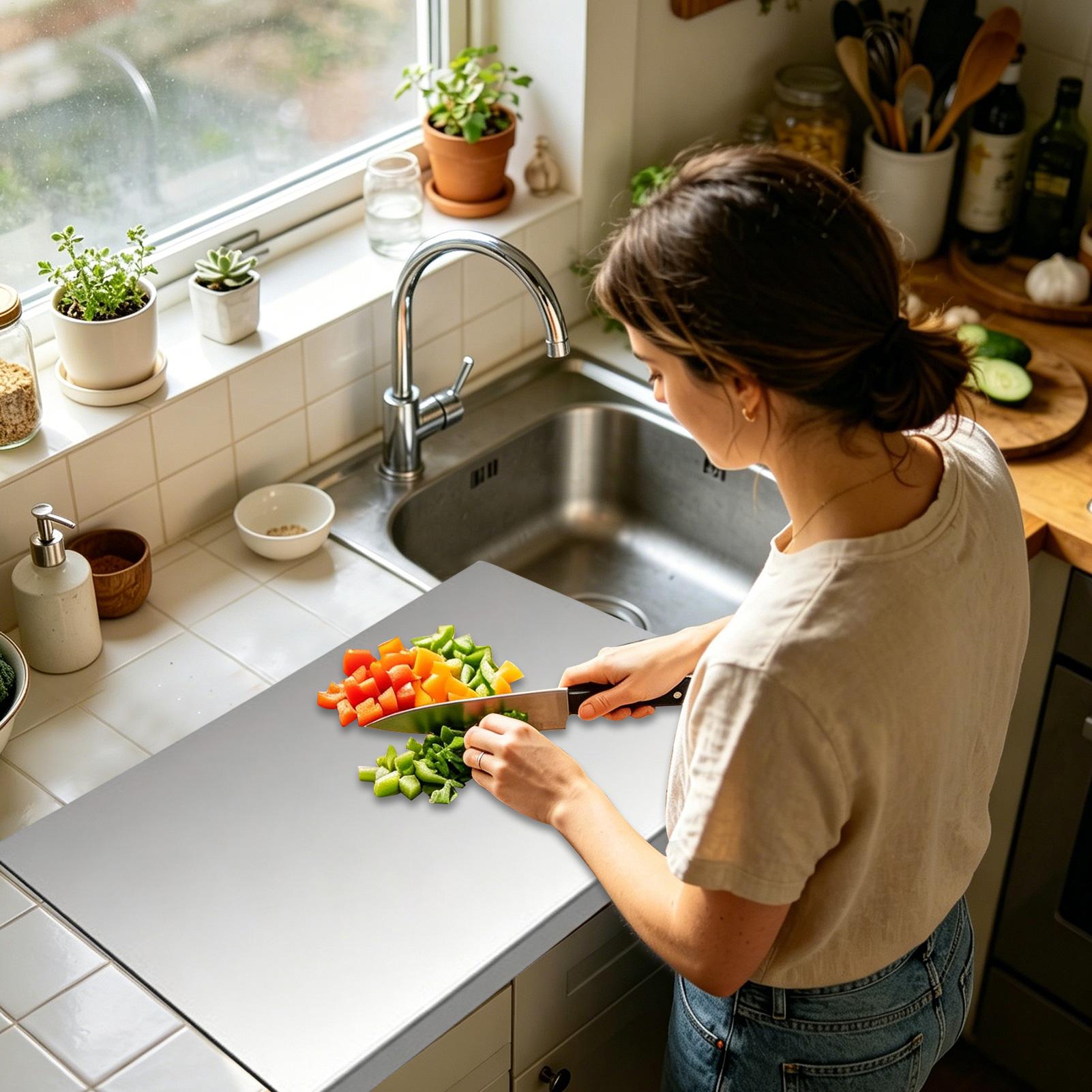 Planche à découper en acier in - Meal Prep Restaurant avis et prix