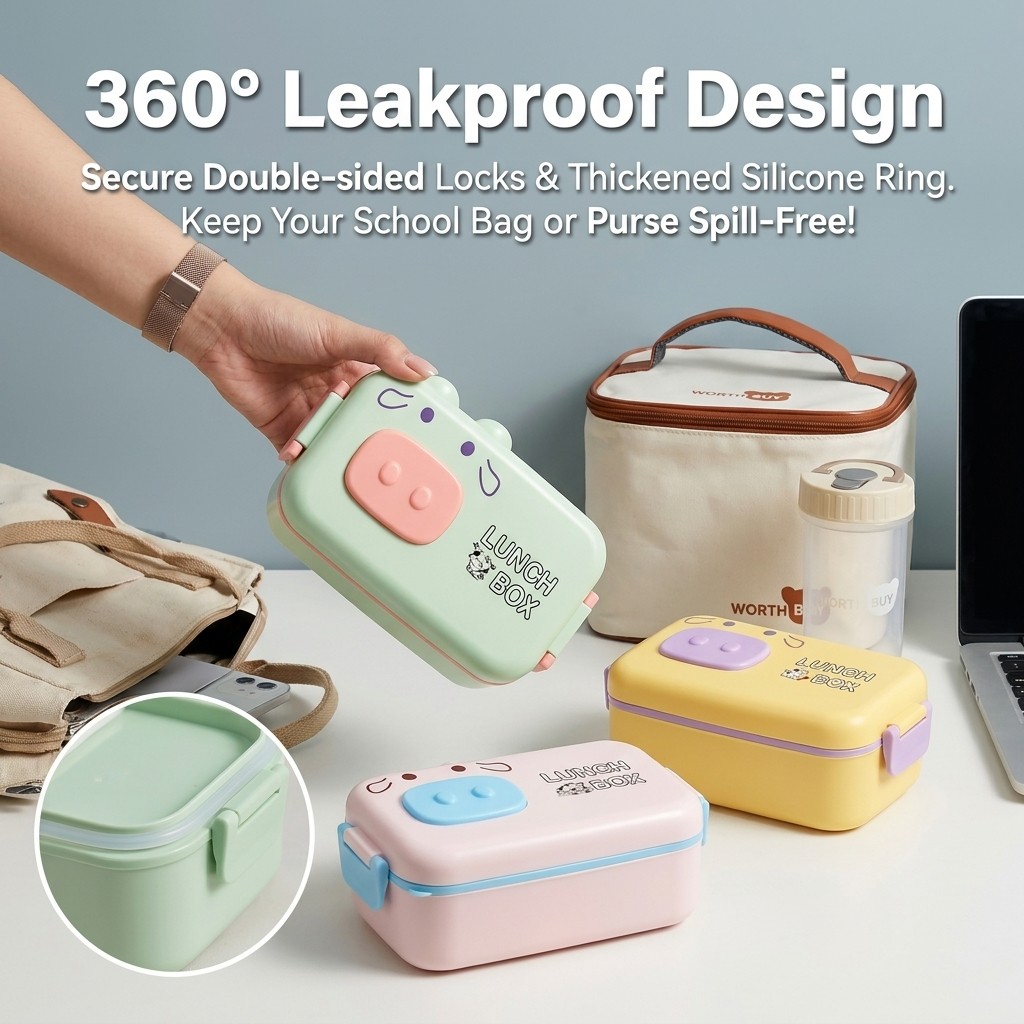 Boîte à bento pour enfants en  - Meal Prep Or Prep Meal avis et prix