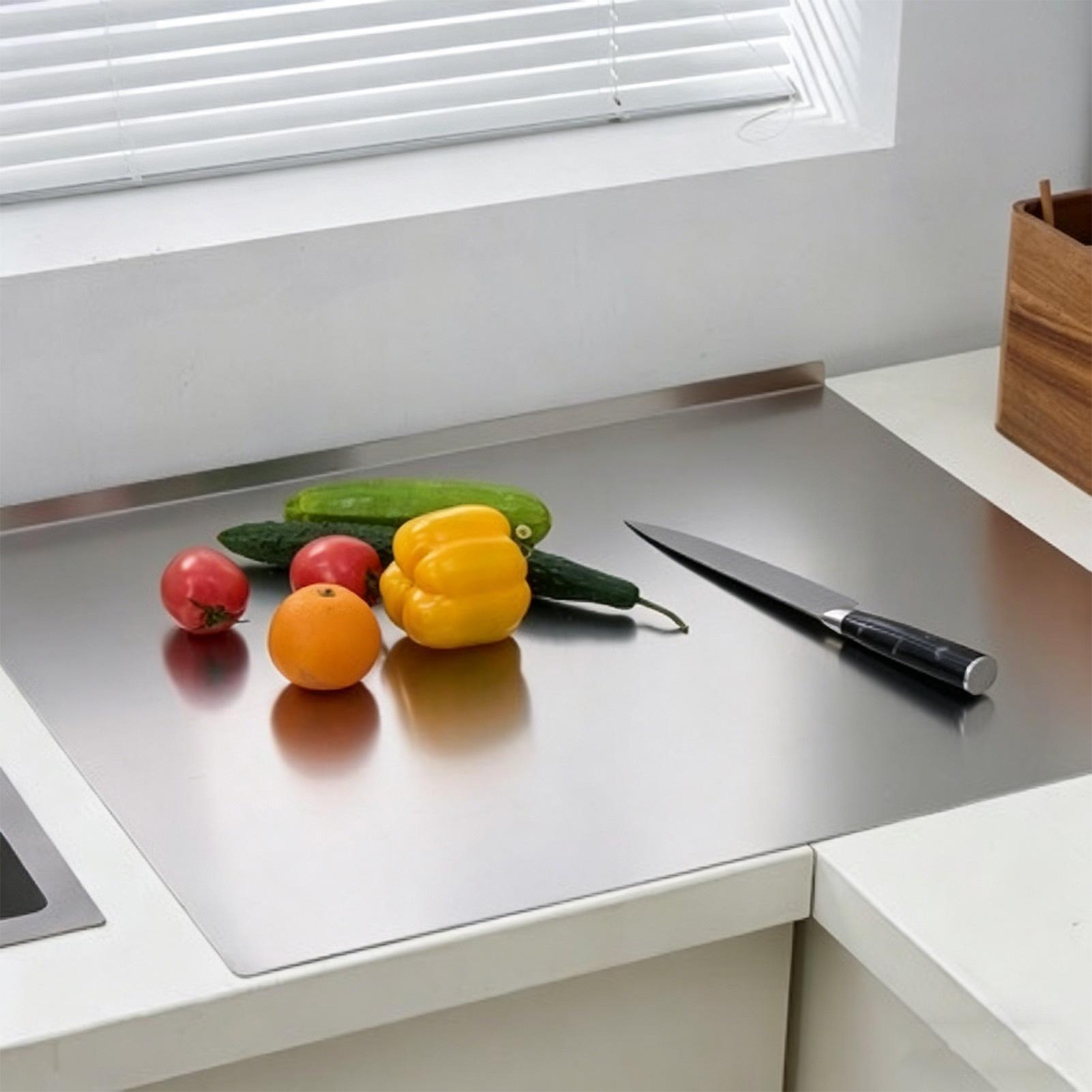 Planche à découper en acier in - Meal Prep Restaurant avis et prix