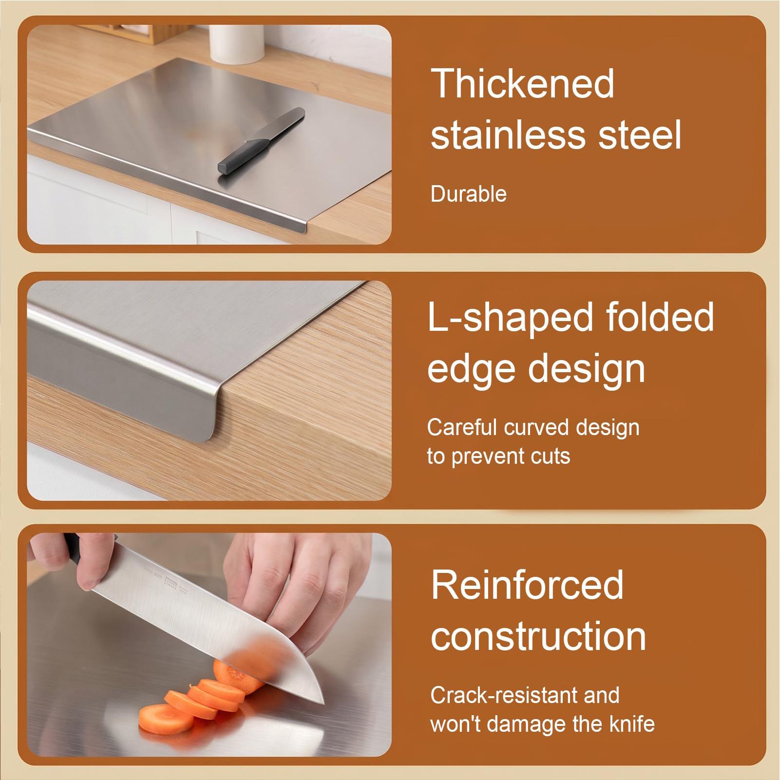 Planche à découper en acier in - Meal Prep Restaurant avis et prix