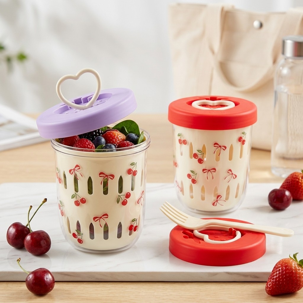 Boîte à salade en plastique av - Meal Prep Or Prep Meal avis et prix