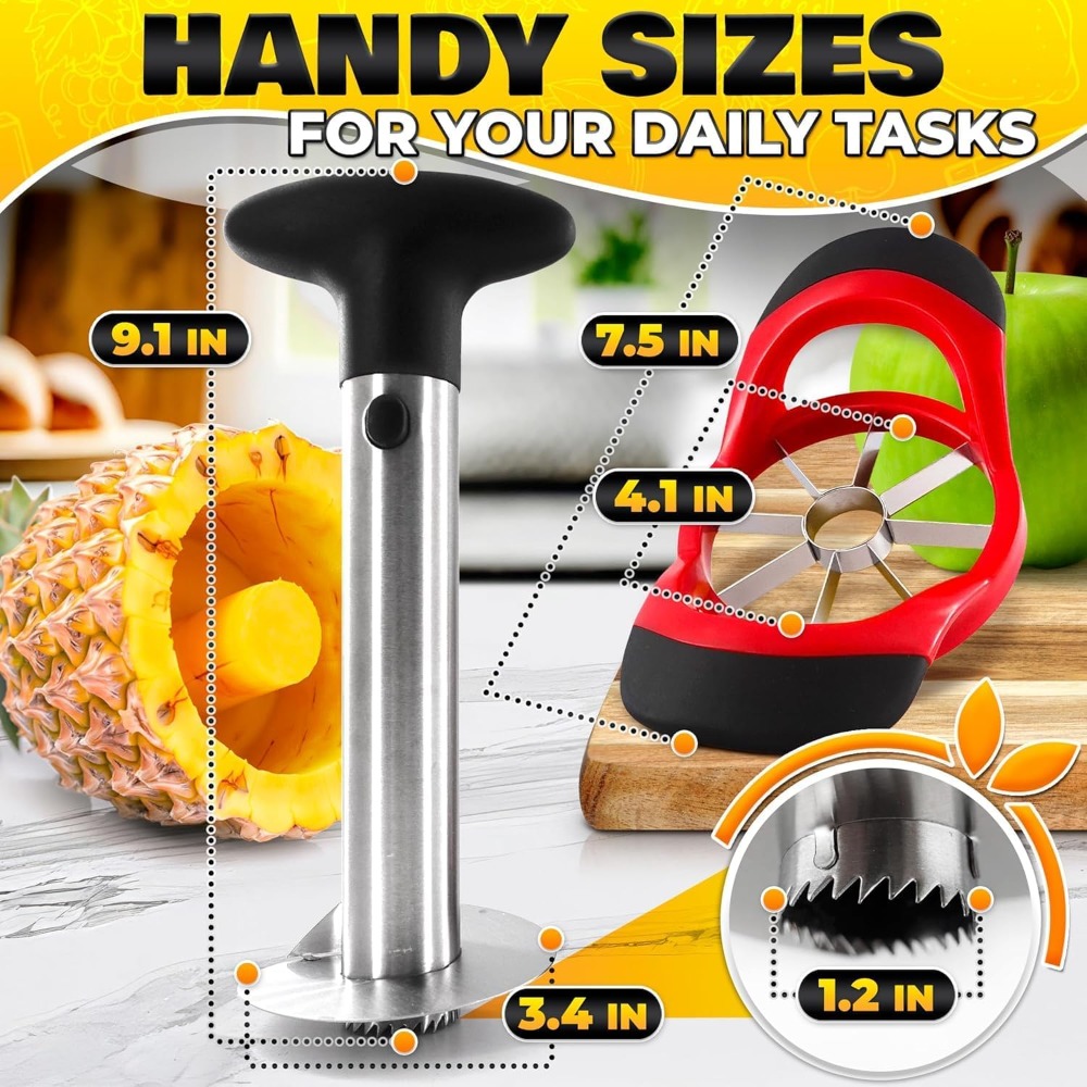 Coupe-ananas en acier inoxydab - Pineapple Corer Slicer avis et prix
