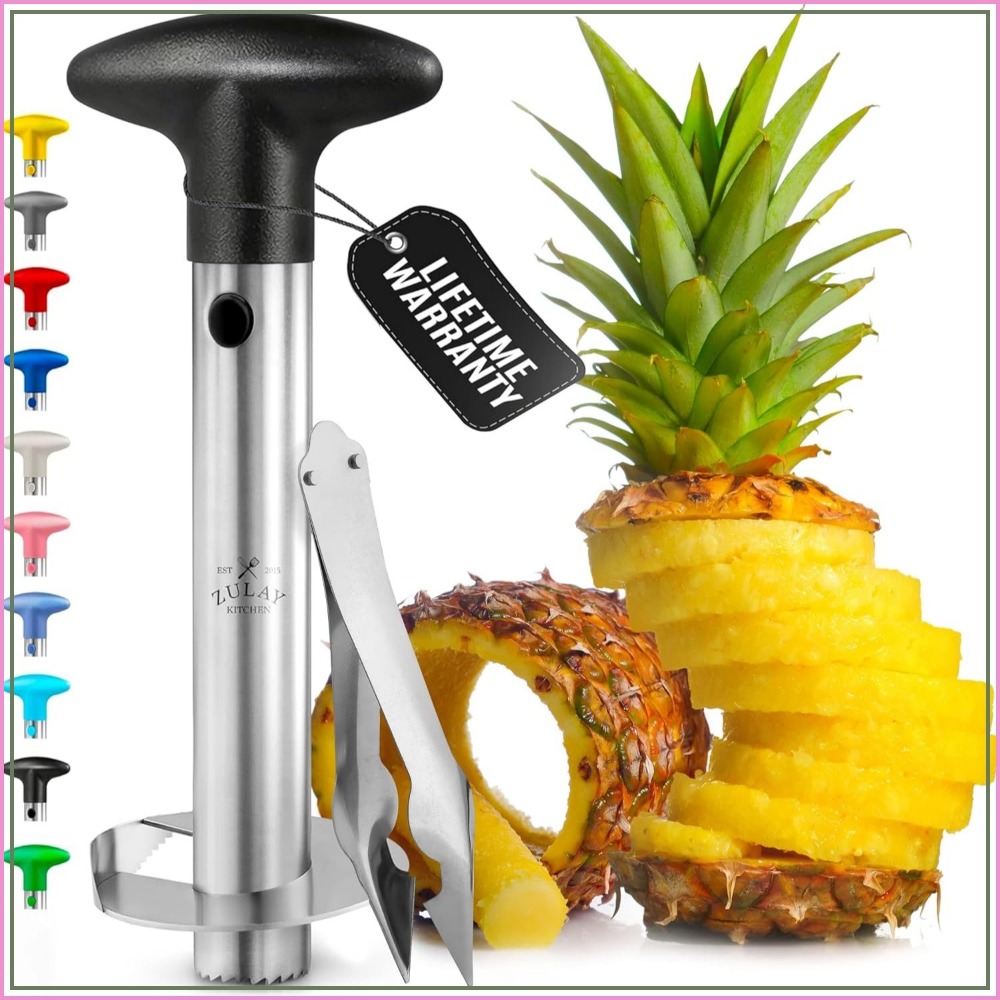 Coupe-ananas en acier inoxydab - Pineapple Corer Slicer avis et prix