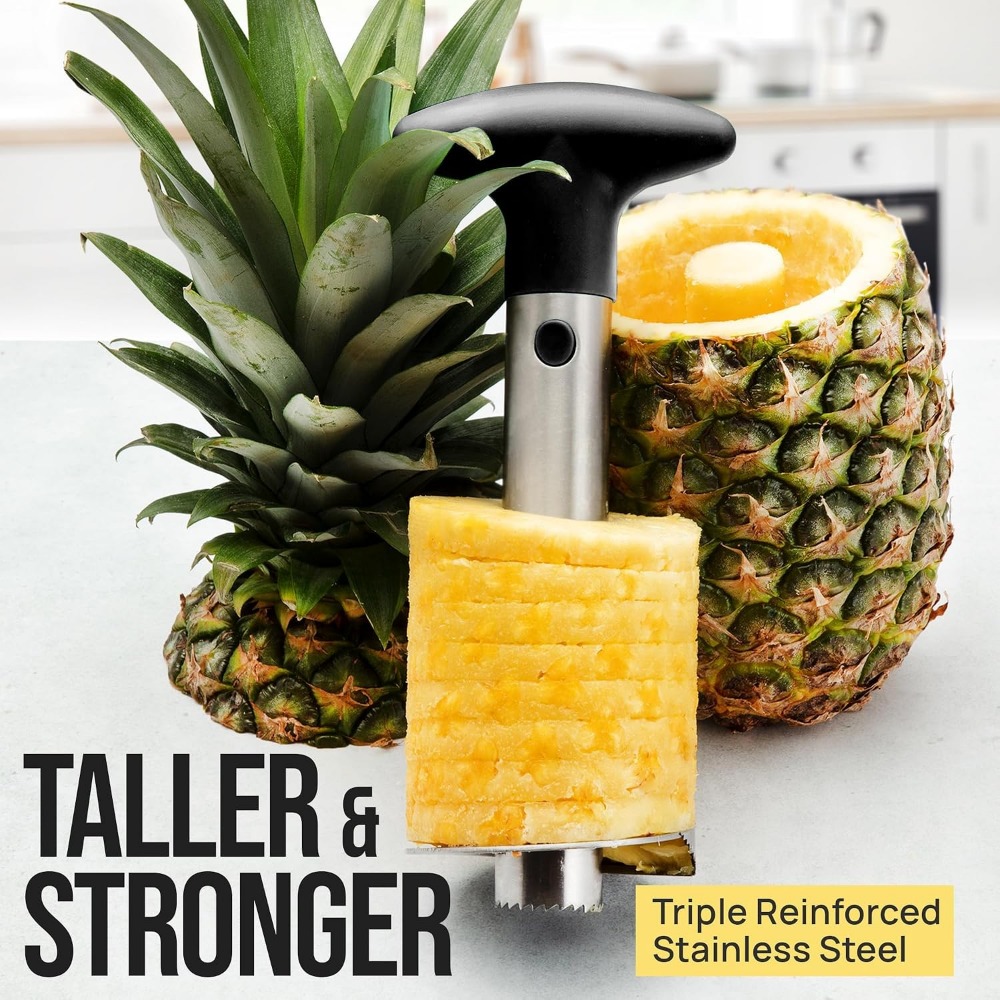 Coupe-ananas en acier inoxydab - Pineapple Corer Slicer avis et prix